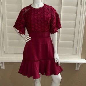 keepsake magnetic mini dress Keepsake Magnetic Mini Dress Ivory NWT Women SIZE S